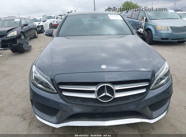 55SWF4KBXGU111549 2016 MERCEDES-BENZ C-CLASS Серый 