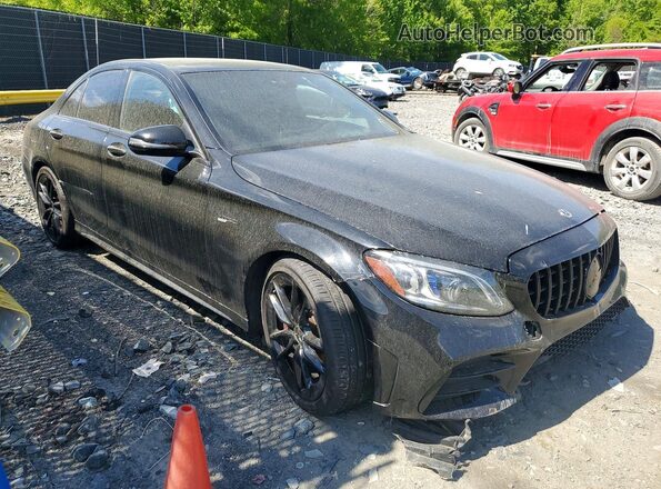 55SWF6EB0LU330716 2020 MERCEDES-BENZ C Black Առջևի աջ