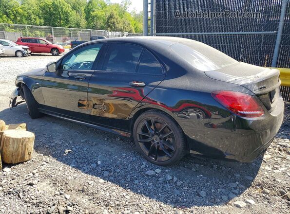 55SWF6EB0LU330716 2020 MERCEDES-BENZ C Black Հետևի ձախ