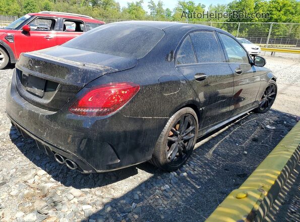 55SWF6EB0LU330716 2020 MERCEDES-BENZ C Black Հետևի աջ