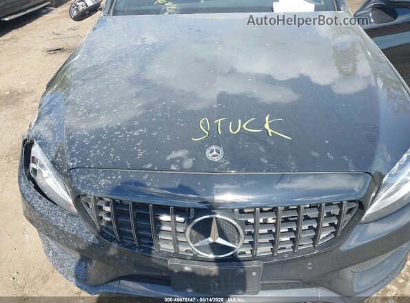 55SWF6EB1JU252816 2018 MERCEDES-BENZ AMG C 43 Black Widok z tyłu