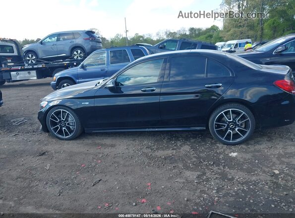 55SWF6EB1JU252816 2018 MERCEDES-BENZ AMG C 43 Black Widok wnętrza 360 stopni