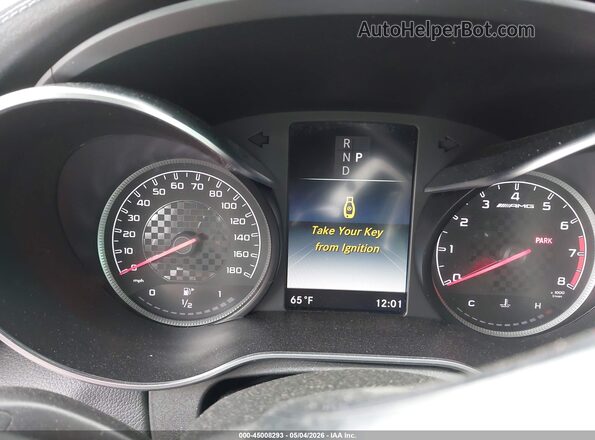 55SWF6EB1JU266683 2018 MERCEDES-BENZ AMG C 43 Серый Вид задних сидений