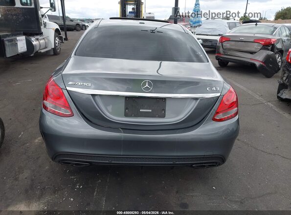 55SWF6EB1JU266683 2018 MERCEDES-BENZ AMG C 43 Серый 
