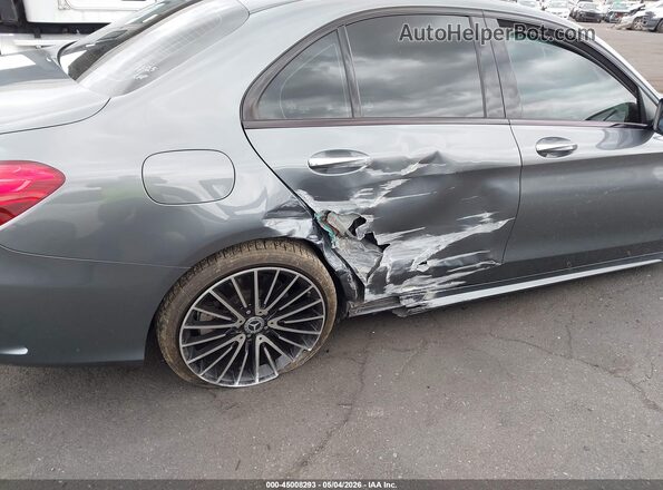 55SWF6EB1JU266683 2018 MERCEDES-BENZ AMG C 43 Серый Вид спереди