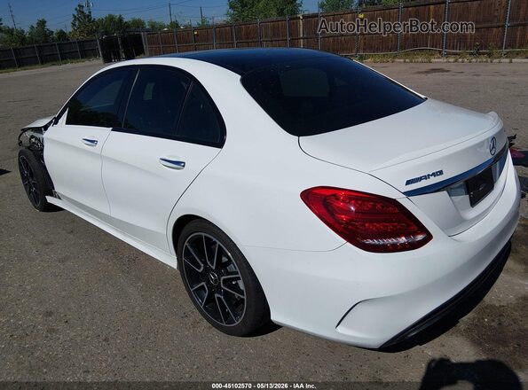 55SWF6EB1JU275559 2018 MERCEDES-BENZ AMG C 43 White 