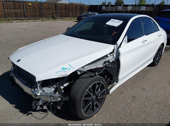 55SWF6EB1JU275559 2018 MERCEDES-BENZ AMG C 43 White 
