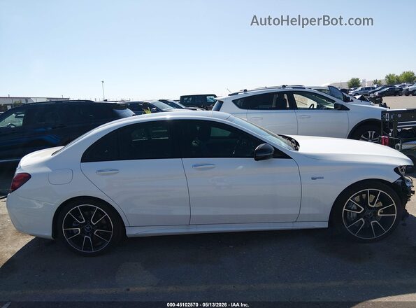 55SWF6EB1JU275559 2018 MERCEDES-BENZ AMG C 43 White 
