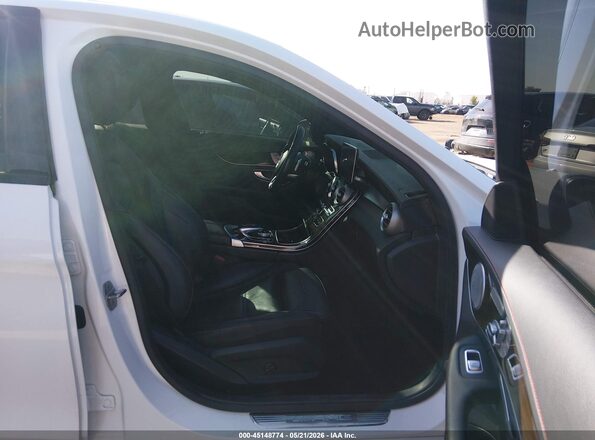 55SWF6EB2JU247799 2018 MERCEDES-BENZ AMG C 43 White Widok wnętrza z przodu