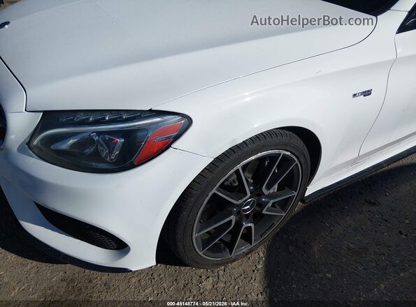 55SWF6EB2JU247799 2018 MERCEDES-BENZ AMG C 43 White 