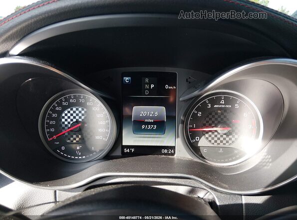 55SWF6EB2JU247799 2018 MERCEDES-BENZ AMG C 43 White Widok tylnych siedzeń