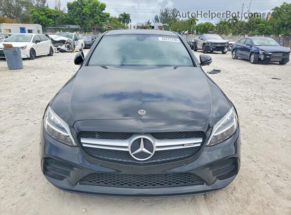 55SWF6EB2LU328613 2020 MERCEDES-BENZ C Черный Вид спереди