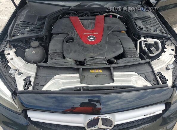 55SWF6EB2LU328613 2020 MERCEDES-BENZ C Черный Вид задней части салона