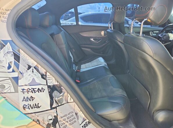 55SWF6EB4HU213664 2017 MERCEDES-BENZ C Black Widok tylnych siedzeń