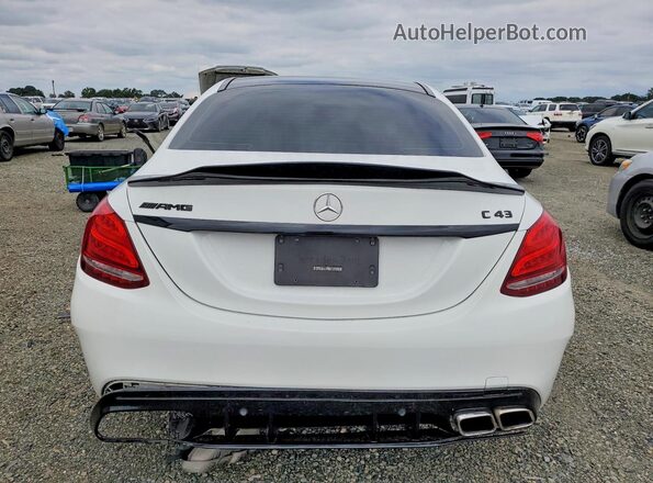 55SWF6EB5HU180478 2017 MERCEDES-BENZ C White 