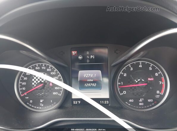 55SWF6EB7GU128154 2016 MERCEDES-BENZ C-CLASS Черный Вид задних сидений