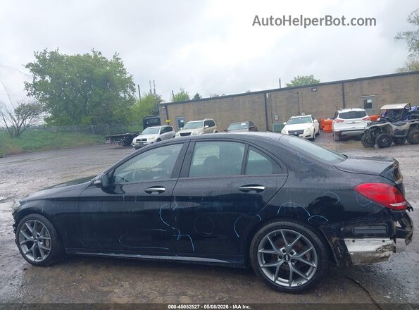 55SWF6EB7GU128154 2016 MERCEDES-BENZ C-CLASS Черный 
