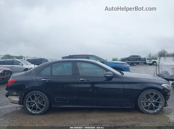55SWF6EB7GU128154 2016 MERCEDES-BENZ C-CLASS Черный Панорамный вид салона 360°