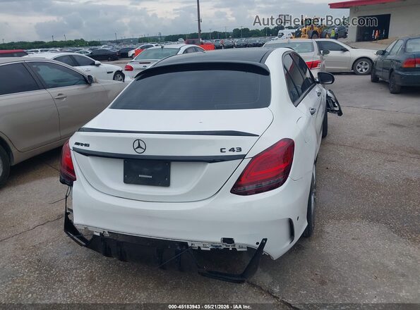 55SWF6EB7HU215263 2017 MERCEDES-BENZ AMG C 43 White 