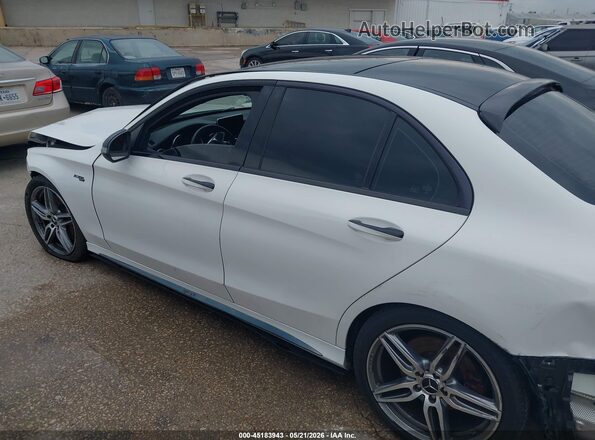 55SWF6EB7HU215263 2017 MERCEDES-BENZ AMG C 43 White Панорамний вид салону 360°