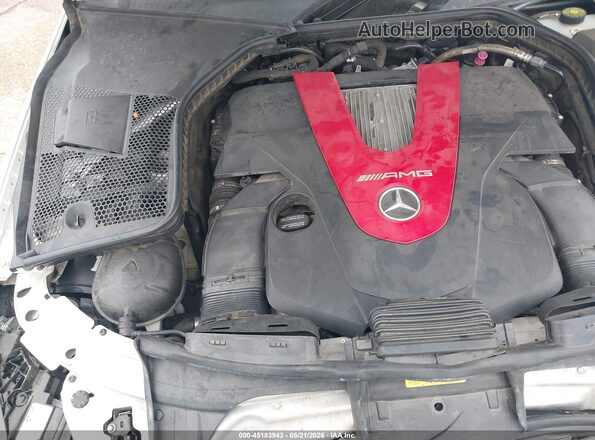 55SWF6EB7HU215263 2017 MERCEDES-BENZ AMG C 43 White Вид ззаду