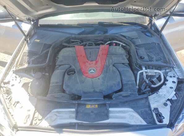 55SWF6EB8GU142886 2016 MERCEDES-BENZ C Серебряный Вид задней части салона