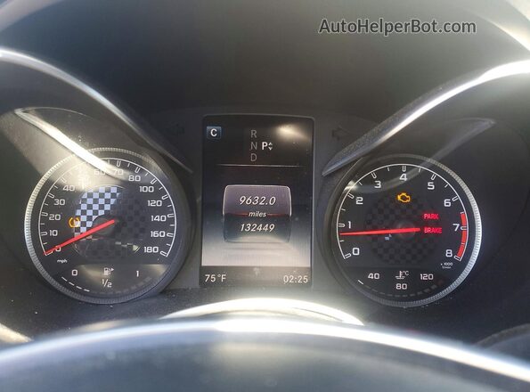 55SWF6EB8GU142886 2016 MERCEDES-BENZ C Серебряный Вид щитка приборов