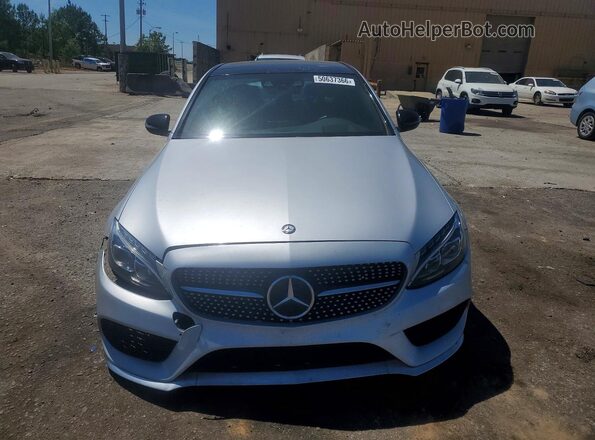 55SWF6EB8GU142886 2016 MERCEDES-BENZ C Серебряный Вид спереди