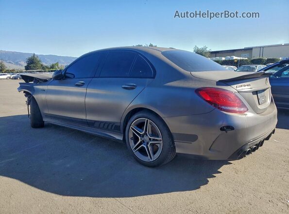55SWF6EB9KU292899 2019 MERCEDES-BENZ C Gray 