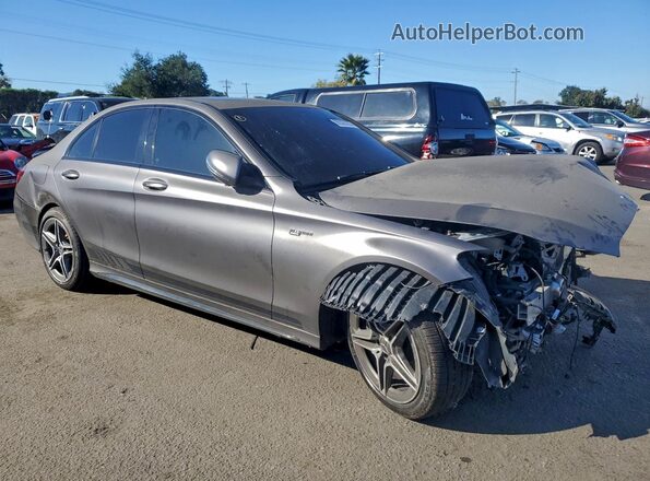 55SWF6EB9KU292899 2019 MERCEDES-BENZ C Gray 