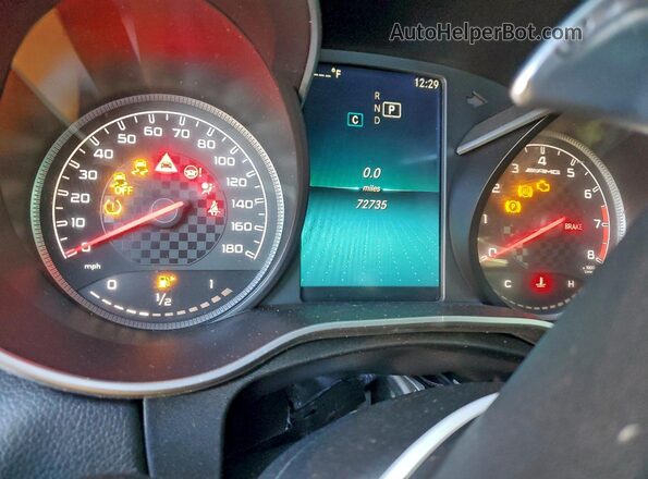 55SWF6EB9KU292899 2019 MERCEDES-BENZ C Gray 