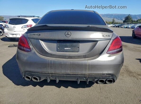 55SWF6EB9KU292899 2019 MERCEDES-BENZ C Gray 