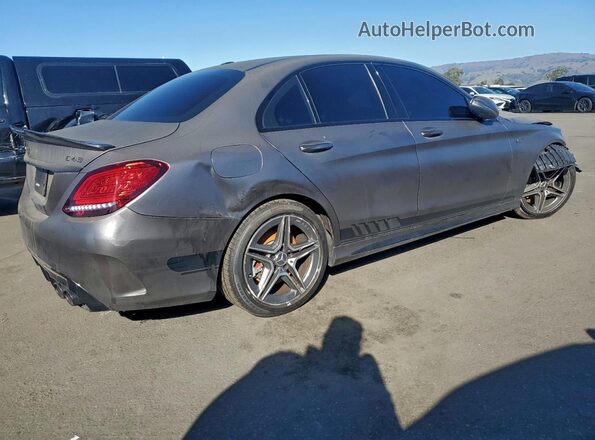 55SWF6EB9KU292899 2019 MERCEDES-BENZ C Gray 