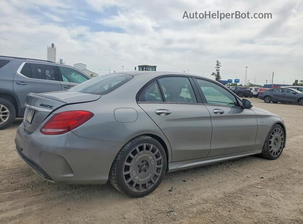 55SWF6EBXGU105001 2016 MERCEDES-BENZ C Silver 