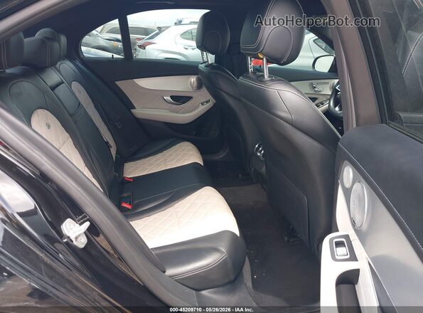 55SWF6EBXGU115415 2016 MERCEDES-BENZ C-CLASS Черный Вид наклейки с VIN-кодом