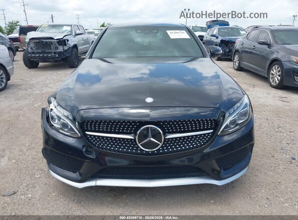 55SWF6EBXGU115415 2016 MERCEDES-BENZ C-CLASS Черный Вид щитка приборов