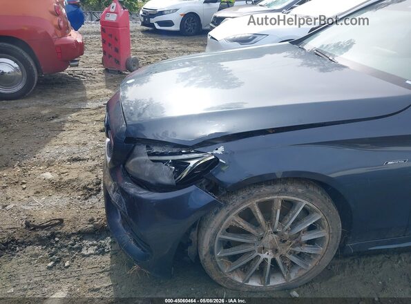 55SWF6EBXGU117889 2016 MERCEDES-BENZ C-CLASS Gray Դիմացի տեսք