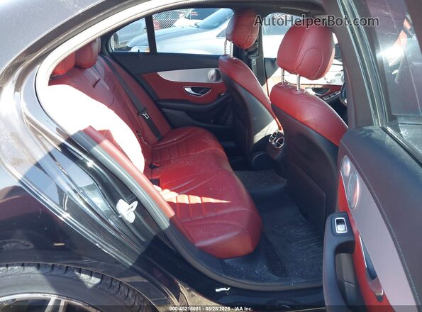 55SWF6EBXGU139794 2016 MERCEDES-BENZ C-CLASS Black Widok naklejki z numerem VIN