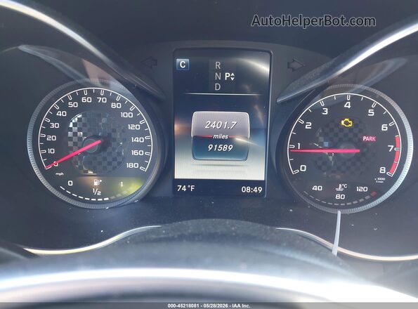 55SWF6EBXGU139794 2016 MERCEDES-BENZ C-CLASS Black Widok tylnych siedzeń