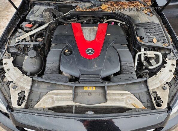 55SWF6EBXGU143117 2016 MERCEDES-BENZ C Black Widok wnętrza z tyłu