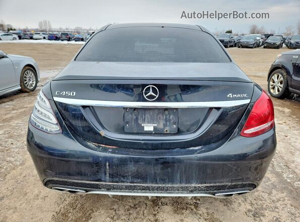 55SWF6EBXGU143117 2016 MERCEDES-BENZ C Black Widok z tyłu