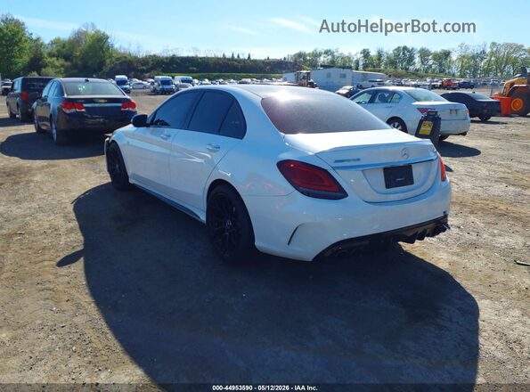55SWF6EBXLU329623 2020 MERCEDES-BENZ AMG C 43 White Задня ліва чверть