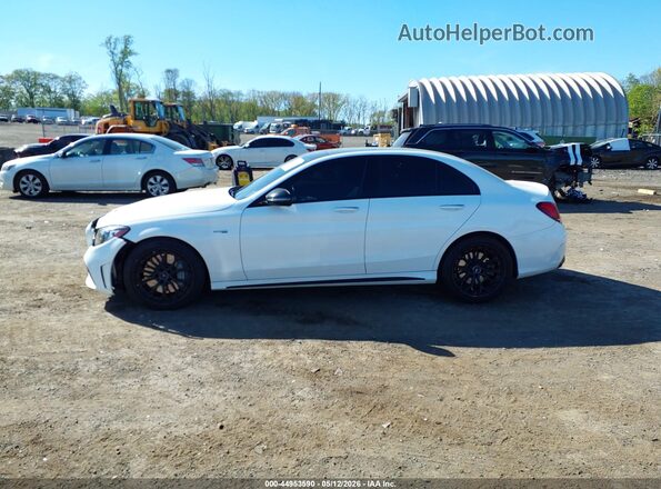 55SWF6EBXLU329623 2020 MERCEDES-BENZ AMG C 43 White Панорамний вид салону 360°