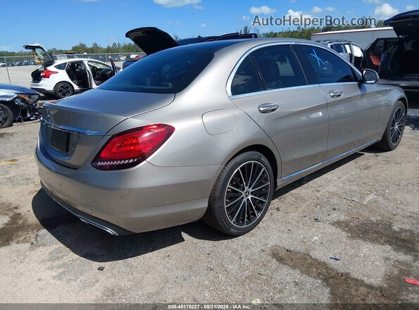 55SWF8DB0KU283313 2019 MERCEDES-BENZ C-CLASS Silver 