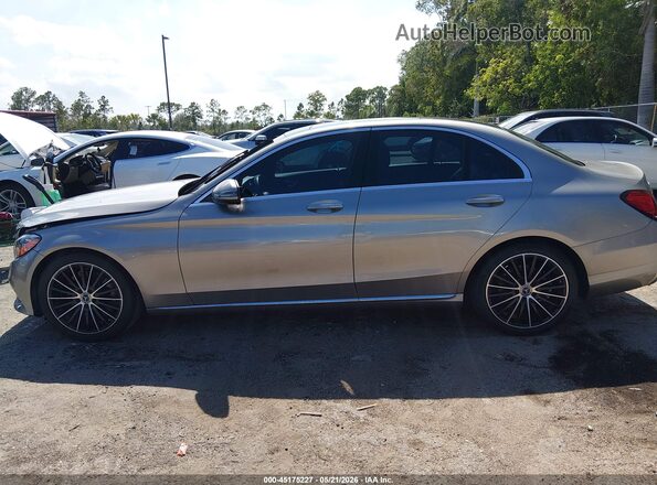 55SWF8DB0KU283313 2019 MERCEDES-BENZ C-CLASS Silver 