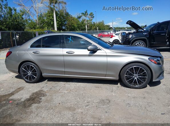 55SWF8DB0KU283313 2019 MERCEDES-BENZ C-CLASS Silver 