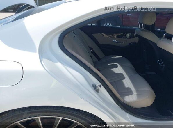 55SWF8DB0KU308159 2019 MERCEDES-BENZ C-CLASS White Vista de la etiqueta del VIN