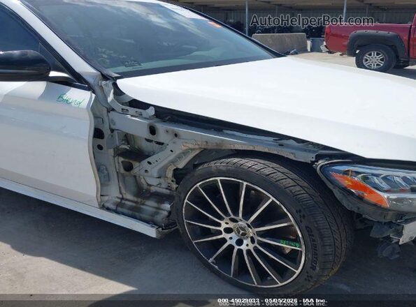 55SWF8DB0KU308159 2019 MERCEDES-BENZ C-CLASS White 