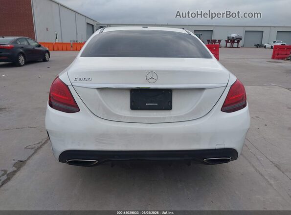 55SWF8DB0KU308159 2019 MERCEDES-BENZ C-CLASS White 