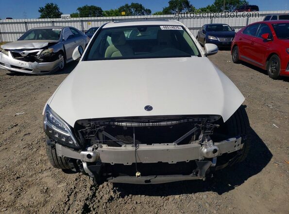 55SWF8DB1KU311961 2019 MERCEDES-BENZ C Белый 